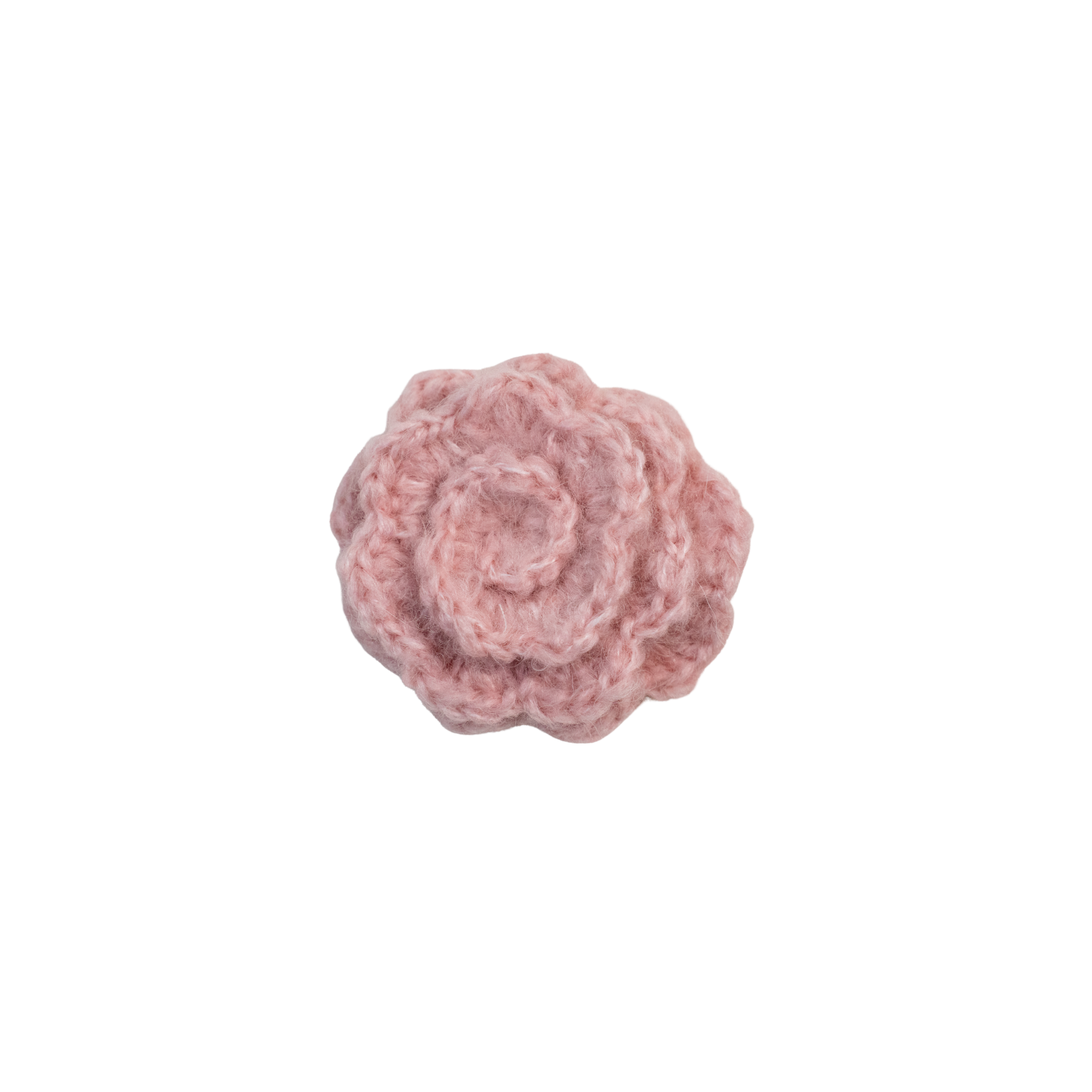 Virkad blomma hårspänne